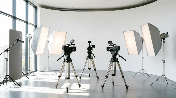 Как организовать съёмку в арендованной видеостудии: практические советы