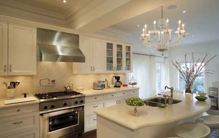 Подвесные люстры для кухни: разнообразие стилей и дизайнерские решения