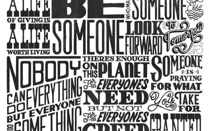 Шрифты в дизайне: важность и влияние на восприятие