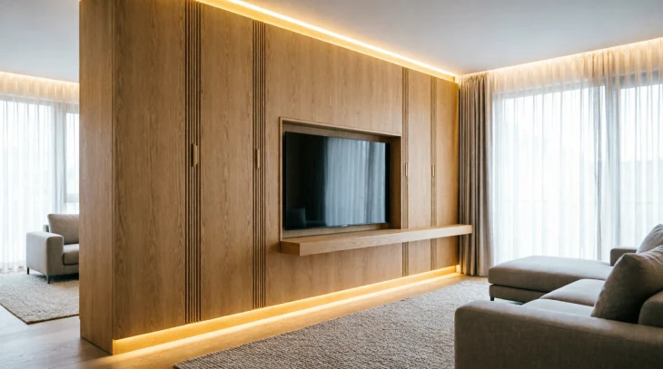 Стеновые панели из шпона: премиальное решение для интерьера с натуральной эстетикой