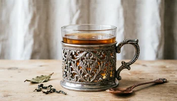 Искусство чаепития: серебряные подстаканники как символ русской культуры
