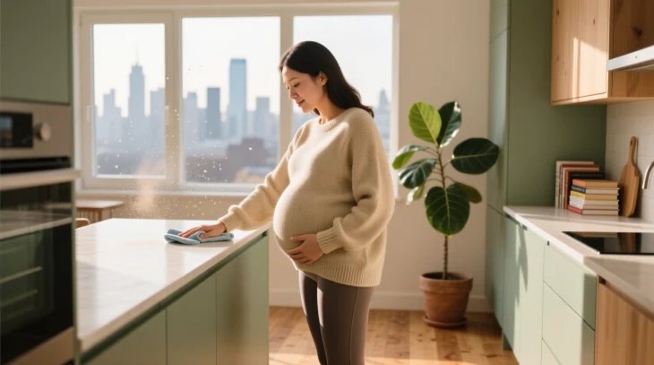 Уборка во время беременности