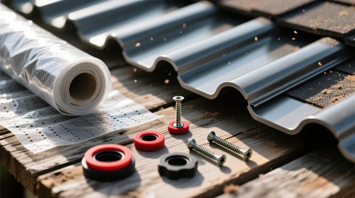 Кровельные материалы и всё, что нужно для надёжной кровли