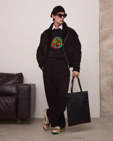 С чем носить кеды GUCCI: стильные образы