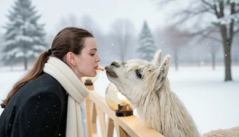 &laquo;Альпака Парк&raquo; в Сокольниках подготовил новогодние подарки для детей